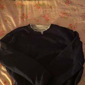 Navy blue sweater worn once